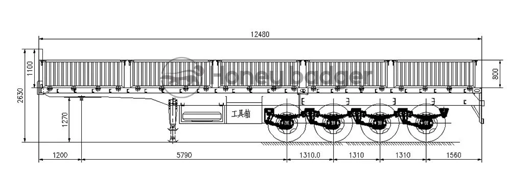 4 Axle Sidewall CAD