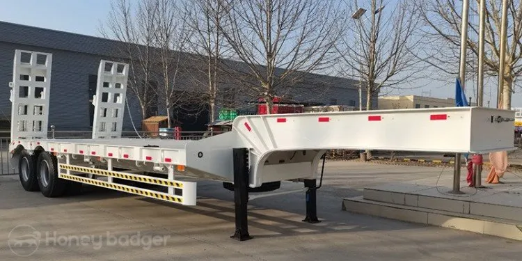 2 Axle Low Bed Trailer