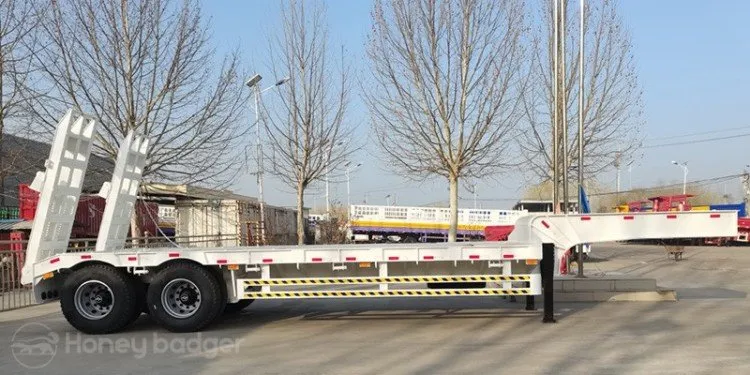 2 Axle Low Bed Trailer