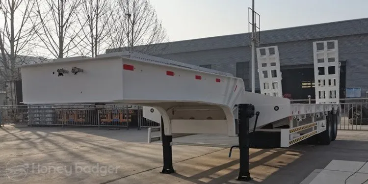 2 Axle Low Bed Trailer