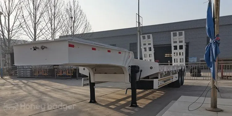 2 Axle Low Bed Trailer