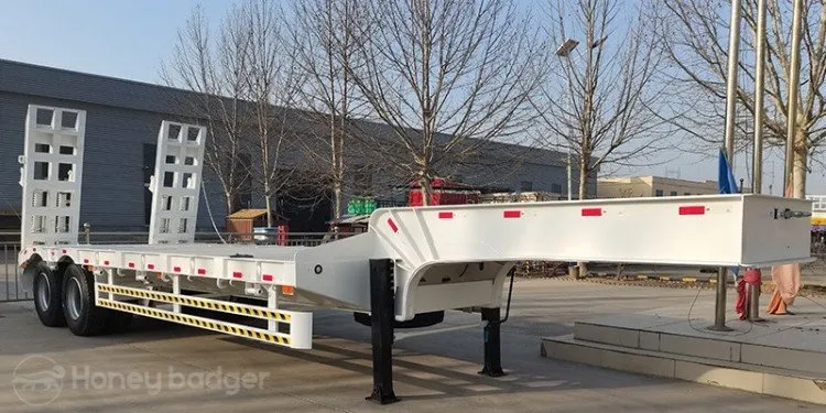 2 Axle Low Bed Trailer