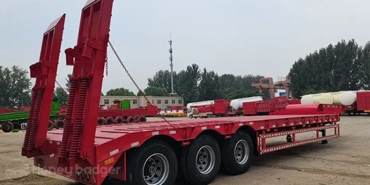 3 Axle Lowboy Trailer