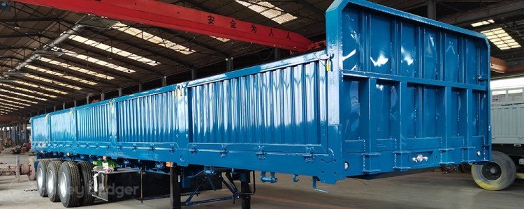 3 Axle Sidewall Semi Trailer
