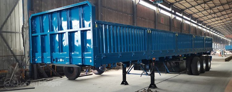 3 Axle Sidewall Semi Trailer