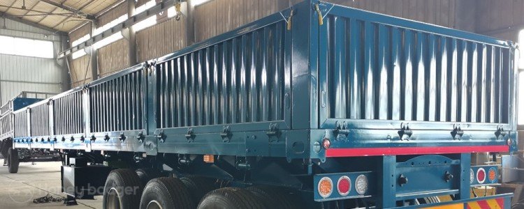 3 Axle Sidewall Semi Trailer