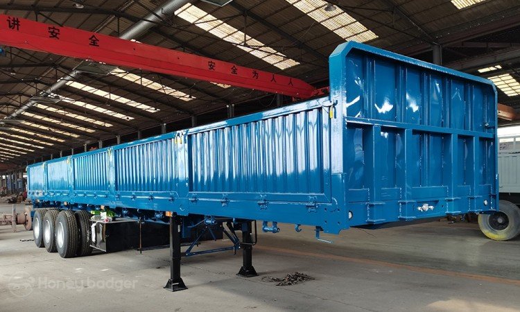3 Axle Sidewall Semi Trailer