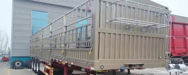 3 Axles 40ton Fence Semi Trailer