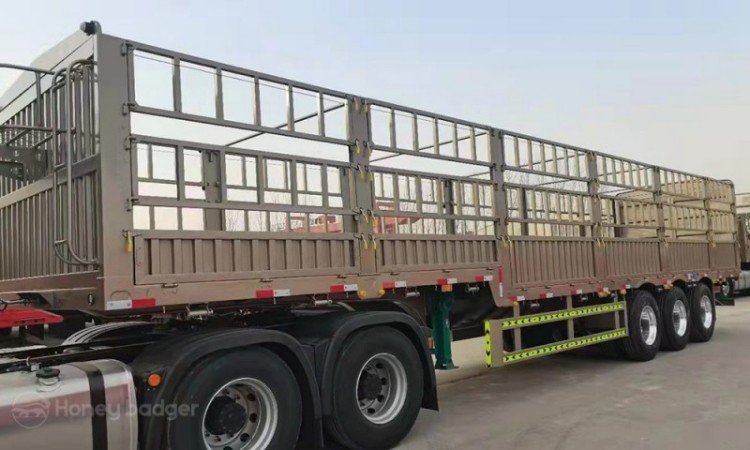 3 Axles 40ton Fence Semi Trailer