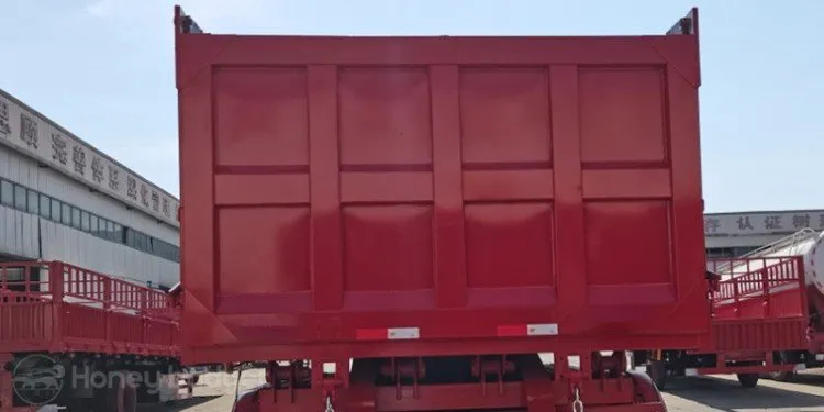 30CBM End Dump Semi Trailer