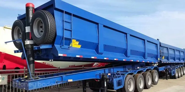 4 Axle End Tipper Semi Trailer