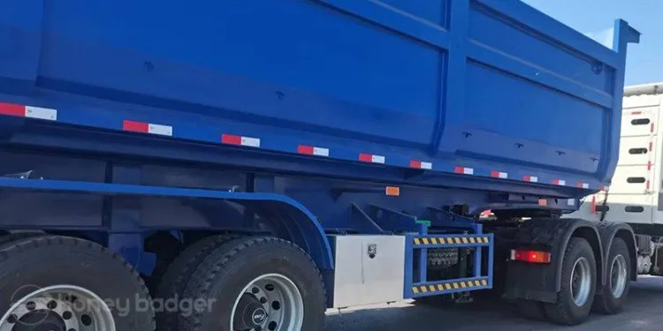 4 Axle End Tipper Semi Trailer