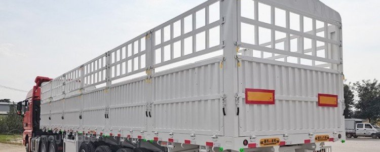 4 Axle Fence Cargo Semi Trailer