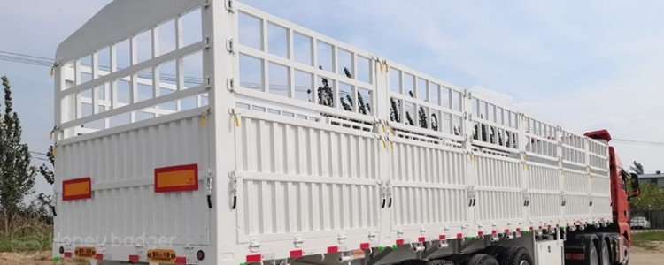 4 Axle Fence Cargo Semi Trailer