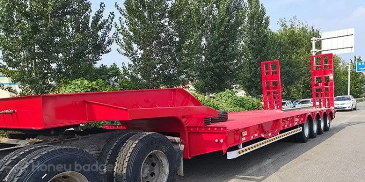 4 Axle Lowboy Trailer