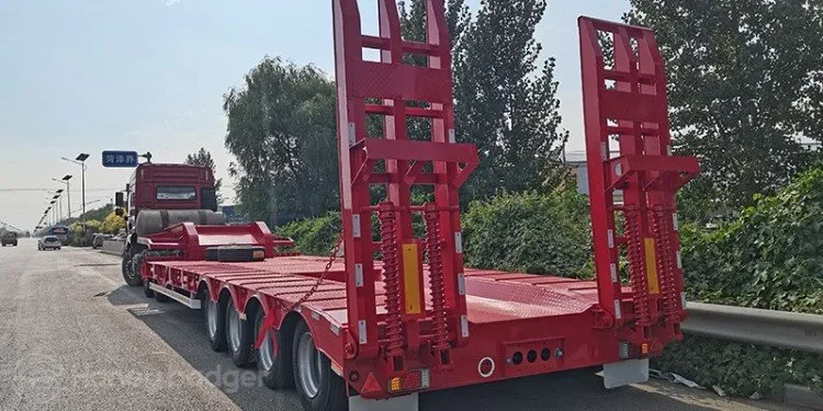 4 Axle Lowboy Trailer
