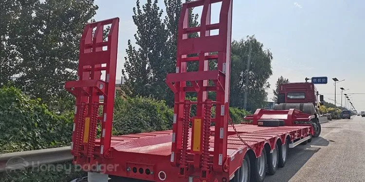 4 Axle Lowboy Trailer