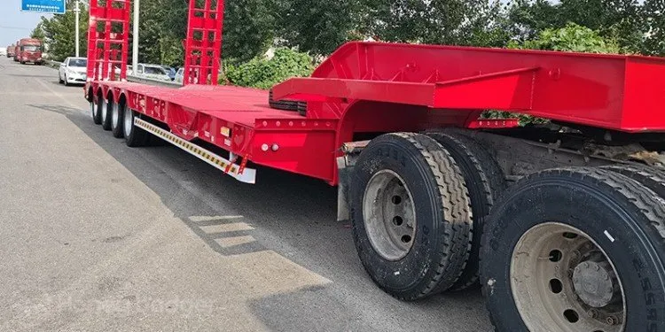 4 Axle Lowboy Trailer