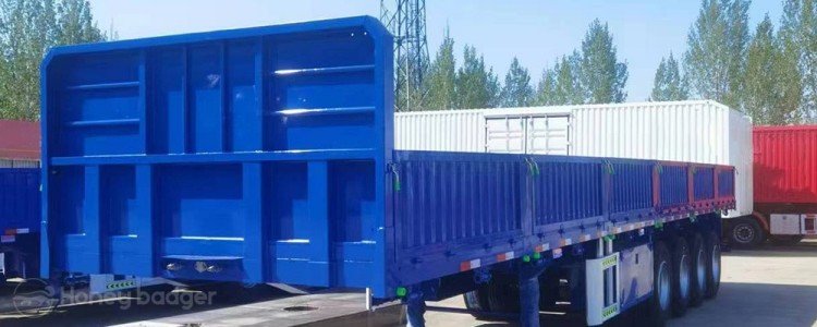 4 Axle Sidewall Semi Trailer