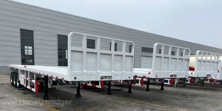 40 Foot Flatbed Tri Axle Trailer