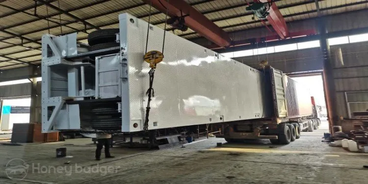 40 Foot Flatbed Tri Axle Trailer