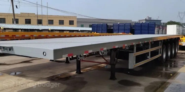 40 Foot Flatbed Tri Axle Trailer