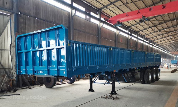50 Ton Sidewall Truck Trailer
