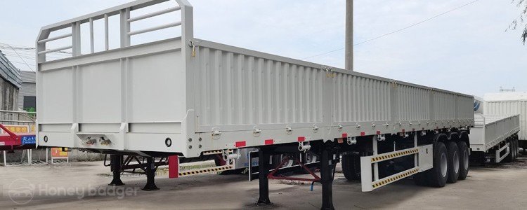 60 Ton Sidewall Truck Trailer
