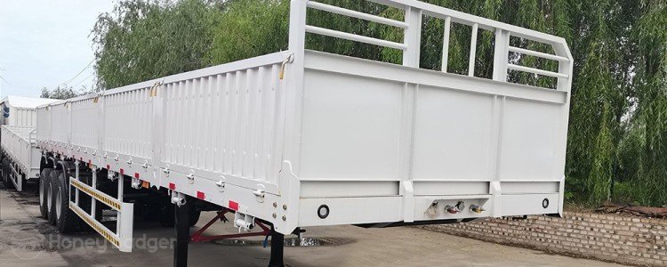 60 Ton Sidewall Truck Trailer