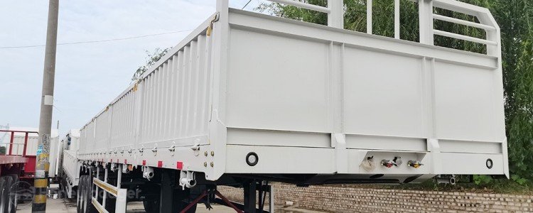 60 Ton Sidewall Truck Trailer