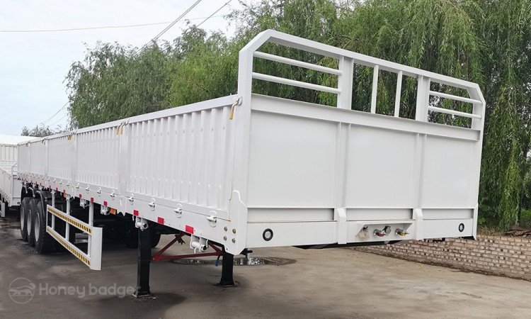 60 Ton Sidewall Truck Trailer