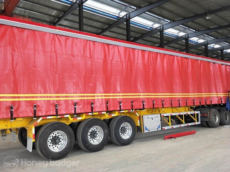 Curtain Side Semi Trailer