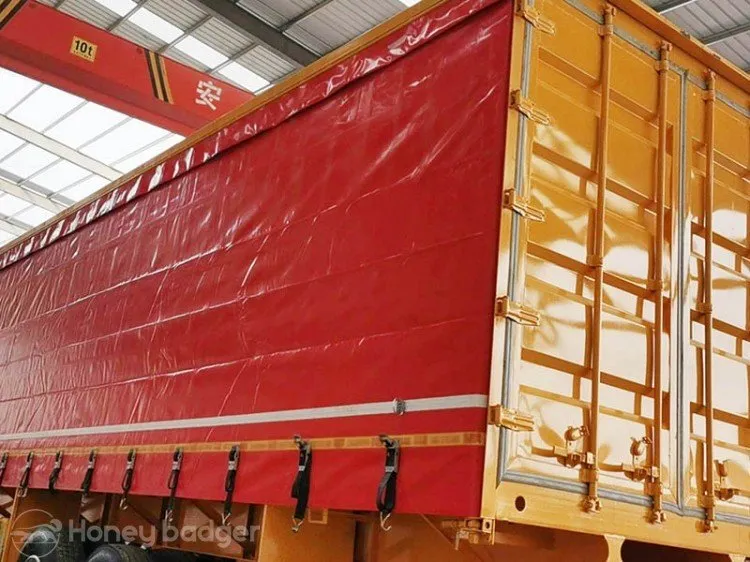 Curtain Side Semi Trailer