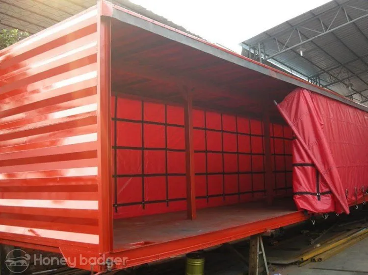 Curtain Side Semi Trailer