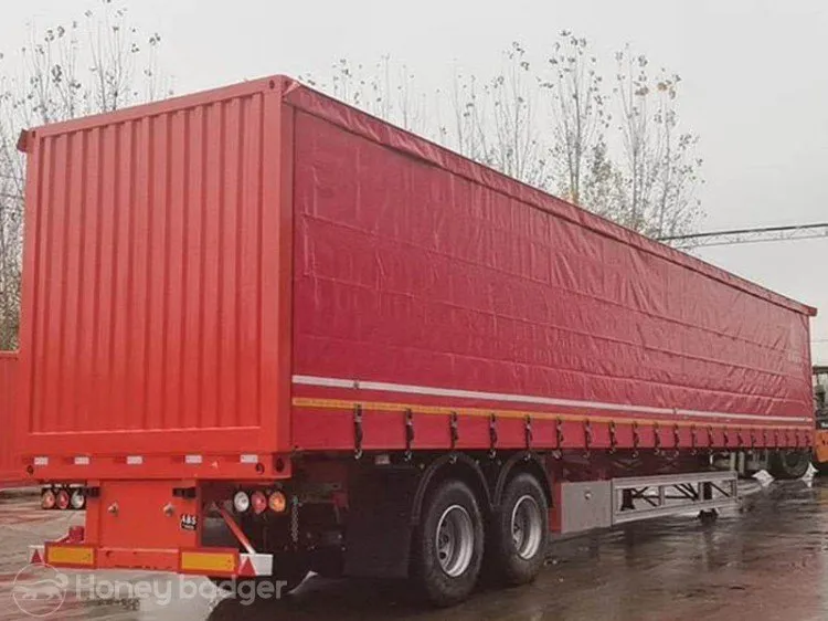 Curtain Side Semi Trailer