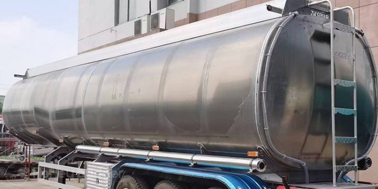 Stainless Steel Tanker Semi Trailer