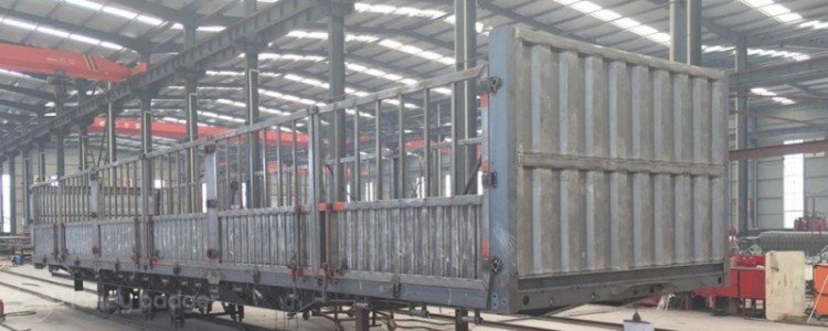 Tri Axles Fence Cargo Trailer